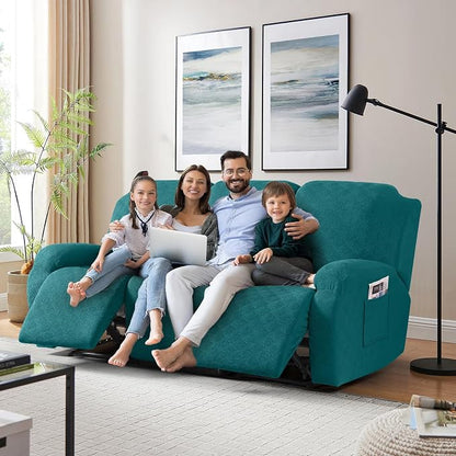 Timeles Recliner Covers for 3 Seater Reclining Couch Covers Sofa Slipcover - Image 8