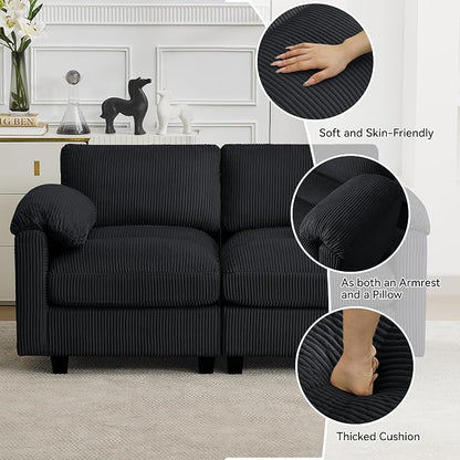 114'' U-Shaped Sectional Couch - Image 3