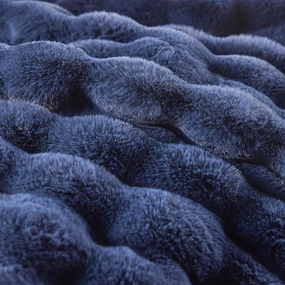 BENVWE Fluffy Faux Fur Throw Blanket - Image 6