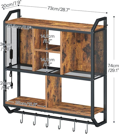 HOOBRO Gaming Floating Shelf - Image 3