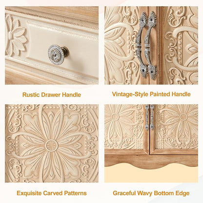 RoyalCraft 48" Tall Accent Cabinet - Image 3