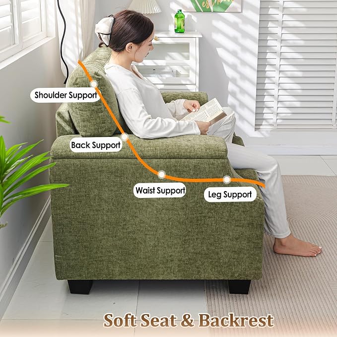 Rexulqo Oversized Accent Chair - Image 5