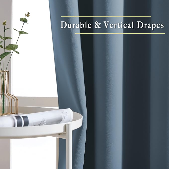 NICETOWN Room Darkening Drapes for Nursery - Image 5