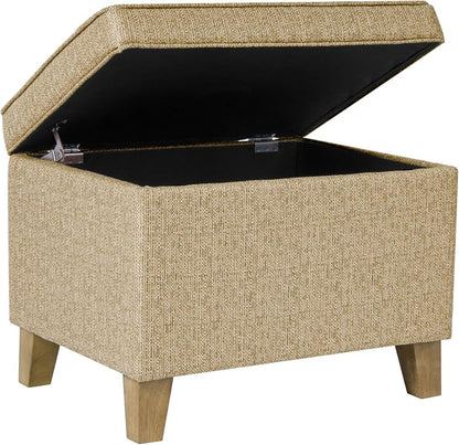 Homepop Home Decor | Medium Square Storage Ottoman - Image 7