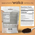Waka Instant Black Tea Mix, Kenyan - 100% Tea Leaves, No Additives, Unsweetened Tea Powder for 50 Quarts or 200 Cups – Easy and Quick Hot or Iced Teas (4.5oz)