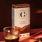 Cru Kafe Strong Espresso USDA Organic Espresso Coffee Capsules (10 Pods) Fairtrade Coffee Pods Compatible with Nespresso Original Line and Pixie Machines
