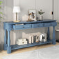 Knocbel 64 Inch Long Antique Entry Console Table by Knocbel