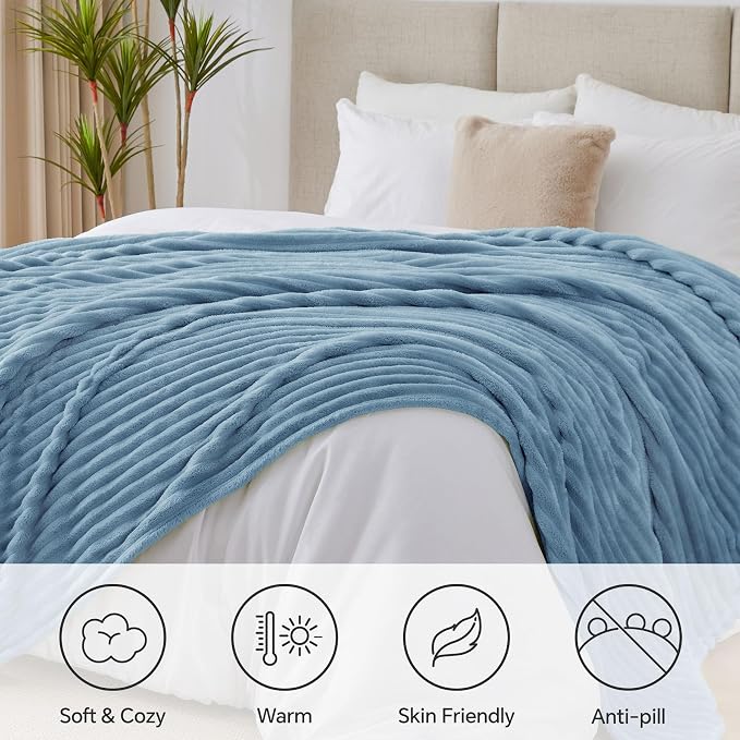BEDELITE Ribbed Full Size Blanket - Image 7
