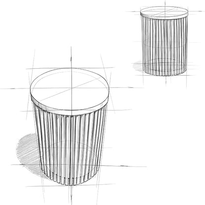 SIMPLIHOME Demy Metal and Wood Accent Table - Image 14