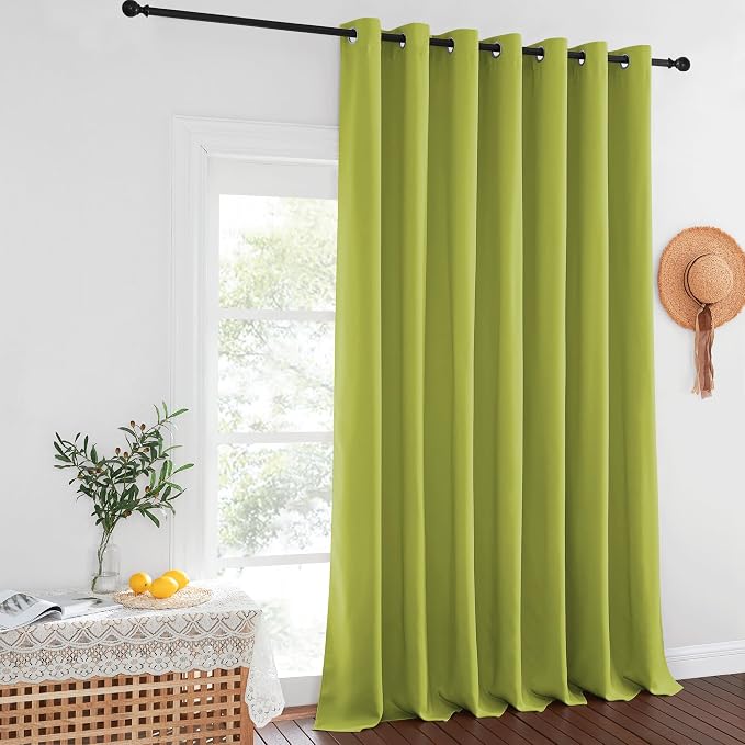NICETOWN Blackout Patio Curtains 100 x 144 Inches Long - Image 8