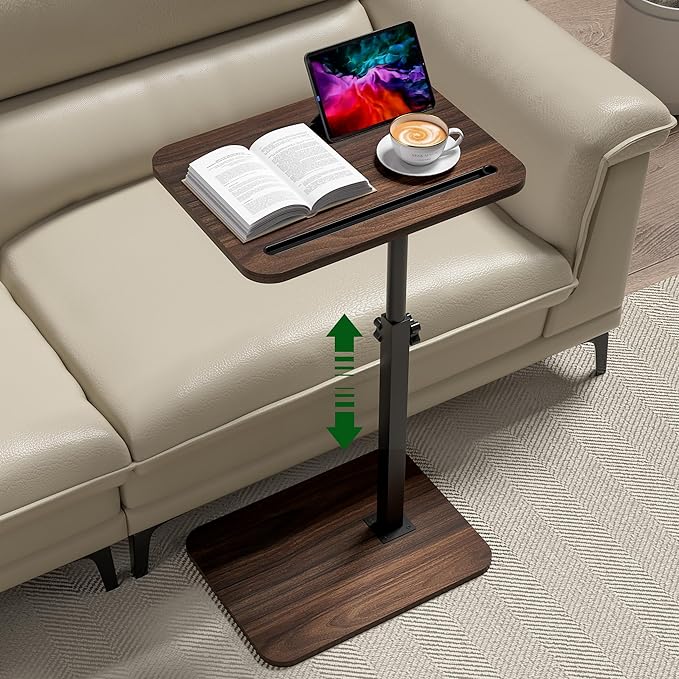 Side Table Sofa Tray for Couch by Unknown