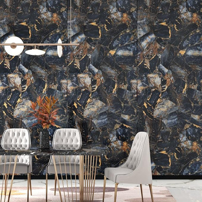 Black/Purple Marble Contact Paper - Image 7