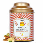 Sancha Tea Boutique, Masala Chai, Spiced Tea, 25 Pyramid Bags, India’s Famous Chai, Blend of Cinnamon, Ginger & Cardamom