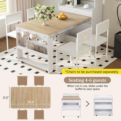 Merax Sideboard Buffet Cabinet - Image 4
