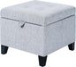 Adeco 18-inch Linen Storage Ottoman by Adeco