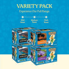 Kauai Coffee K-Cup Pods for Keurig Brewers – Arabica Coffee, 10% Hawaiian – Mild, Medium and Dark Roast, Rich, Smooth, No Bitterness – Three Flavors, 4 Packs of 10 Single Serve K-Cups