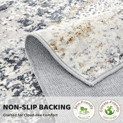 DMOYEST 4ft Round Area Rug Living Room Rugs - Image 8