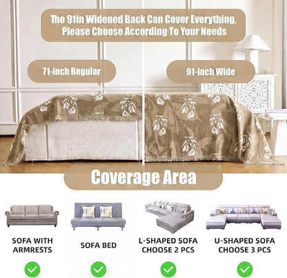 Couch Cover for Dogs Washable Sofa Cover, Sectional Couch Covers, Sofa Covers - Image 3