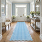 GarveeHome 2.5x10 Scalloped Washable Runner Rug Long Hallway Kitchen Rug | Soft by GarveeHome