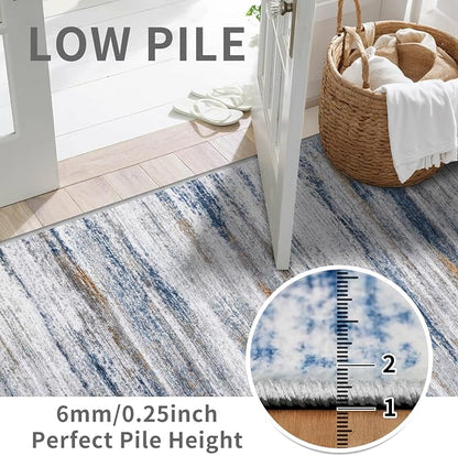Washable Kitchen Runner Rug for Family: Easy-to-Clean Runners for Hallway - Image 3