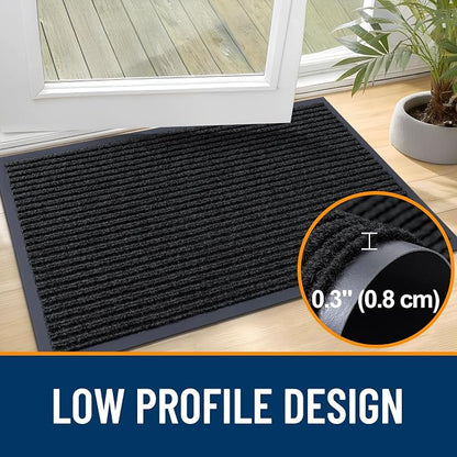 OLANLY Front Door Mat 59x23, Waterproof Heavy-Duty Indoor Outdoor Doormat | - Image 4