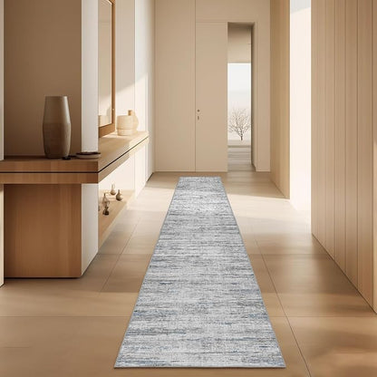2x10 Runner Rug Non-Slip，Modern Abstract 10ft Washable Runner Rugs by Unknown