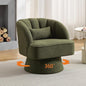 Garvee Ultra-Plush Swivel Accent Chair, 360° Barrel Lounge Chair by Garvee