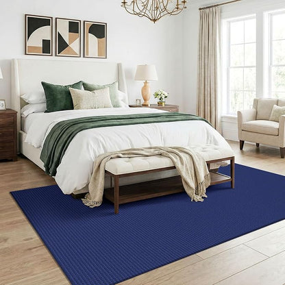 KOZYFLY Washable 5x7 Living Room Rug, Non Slip Woven Area Rugs, Braided Floor - Image 8
