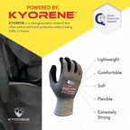 Quest Protective Apparel Cut Resistant Gloves - Puncture Resistant Cutting Gloves Work - Constructed with Graphene Technology