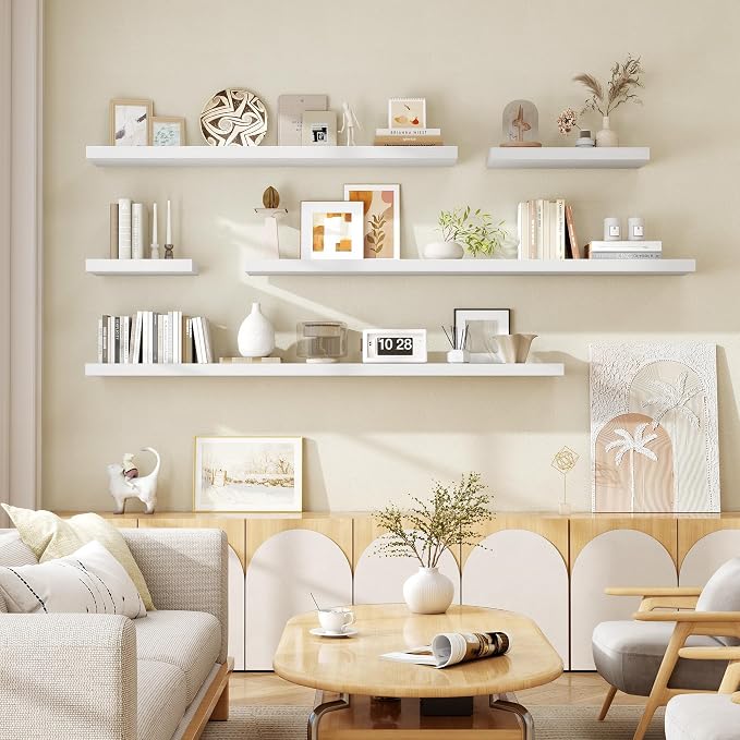 Fun Memories 66 Inch Fireplace Mantel Shelf - Image 6