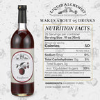 Liquid Alchemist Raspberry Syrup for Drinks - Real Ingredients Make our Raspberry Puree for Drinks the Perfect Drink Mixer - Our Cocktail Syrup is Non-GMO & Vegan (25 oz)