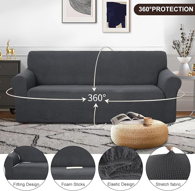 U-NICE HOME Stretch Couch Cover Slipcover - Image 4