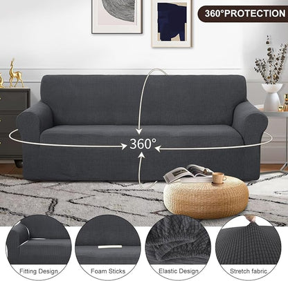 U-NICE HOME Stretch Couch Cover Slipcover - Image 4