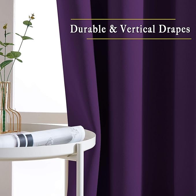 NICETOWN Bedroom Blackout Curtains & Drapes - Image 5