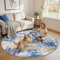 RELEANY Washable Round 8ft Area Rug by RELEANY