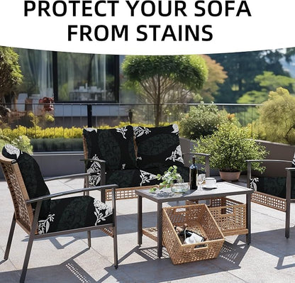 Outdoor Cushion Covers Set, Replacement - Image 4