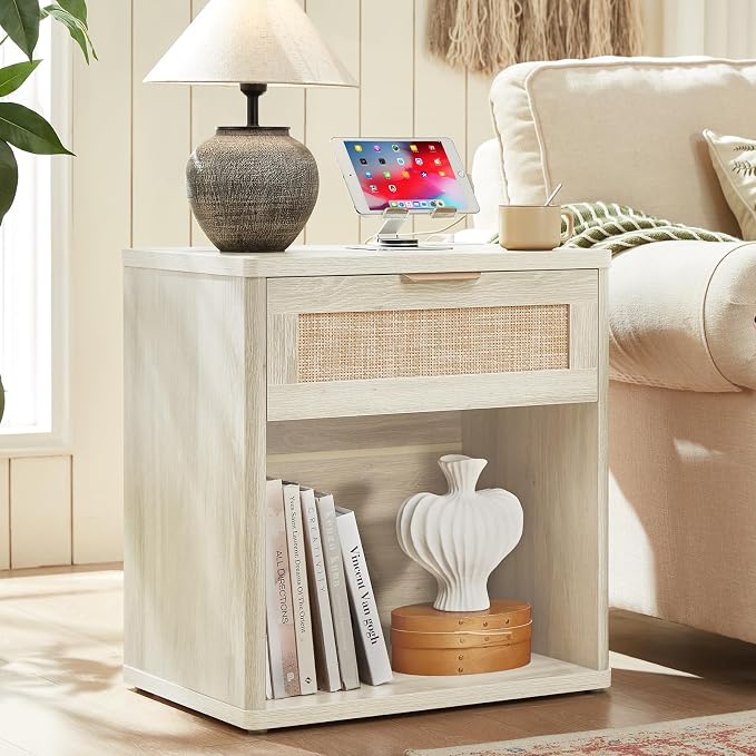 LEYAOYAO Rattan Nightstand - Image 6