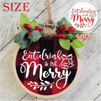 30 Pcs Christmas Stencils for Painting on Wood 4 Inch Reusable Small Christmas Ornament Stencil for DIY Crafts Ornament Wood Card Paper Fabric (30 Words)