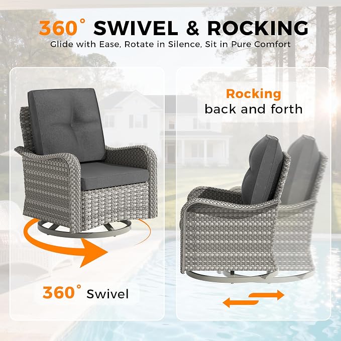 14-Seat Modern Patio Furniture Set - Image 5