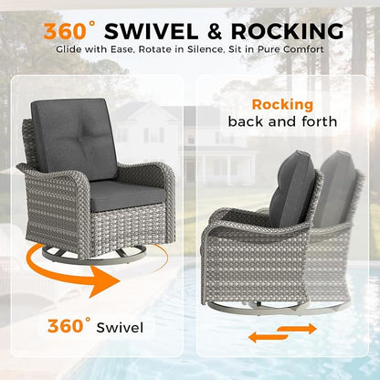 14-Seat Modern Patio Furniture Set - Image 5