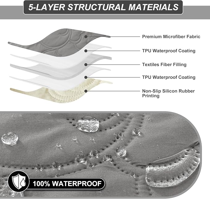 100% Waterproof Recliner Chair Cover, Recliner Chair Covers - Image 3