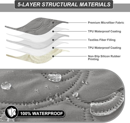 100% Waterproof Recliner Chair Cover, Recliner Chair Covers - Image 4