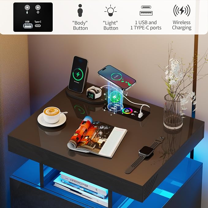 Smart Night Stand Set of 2 - Image 6