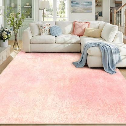 RELEANY Washable 9'x12' Abstract Area Rug by RELEANY
