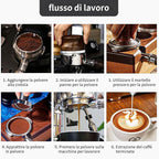 54mm Bottomless Portafilter with Filter Basket, Compatible with Breville Barista Express, BES880BSS, BES870XL, BES878BSS, BES500BSS, BES840XL, Pro, Touch, Bambino Plus, Infuser, Duo Temp Pro