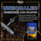 Mt. Whitney Colombia Monte Sierra Organic, Single Origin, Medium Dark Roast, Smooth Full Flavored, Low Acid Coffee (Ground, 2 Lb)