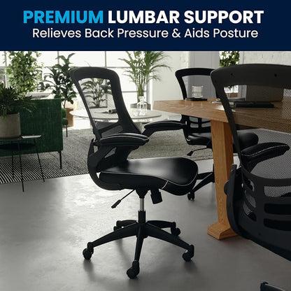 Flash Furniture Kelista Mid-Back Swivel Office Chair - Image 9