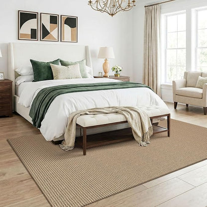 KOZYFLY Washable Area Rug 5x7 ft Rubber Backed Non Slip Rugs - Image 8