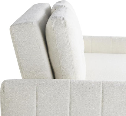 Serta Galway 66.5" Convertible Sleeper Loveseat, Full Size, Dreamcoil Comfort - Image 11