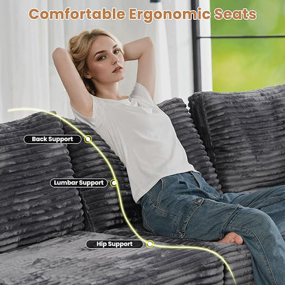 ovios 32.7 inches Ottoman Seat Module - Image 3